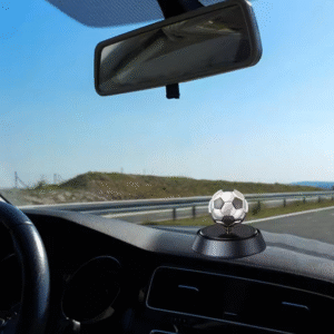 Solar Rotating Football Car Aromatherapy